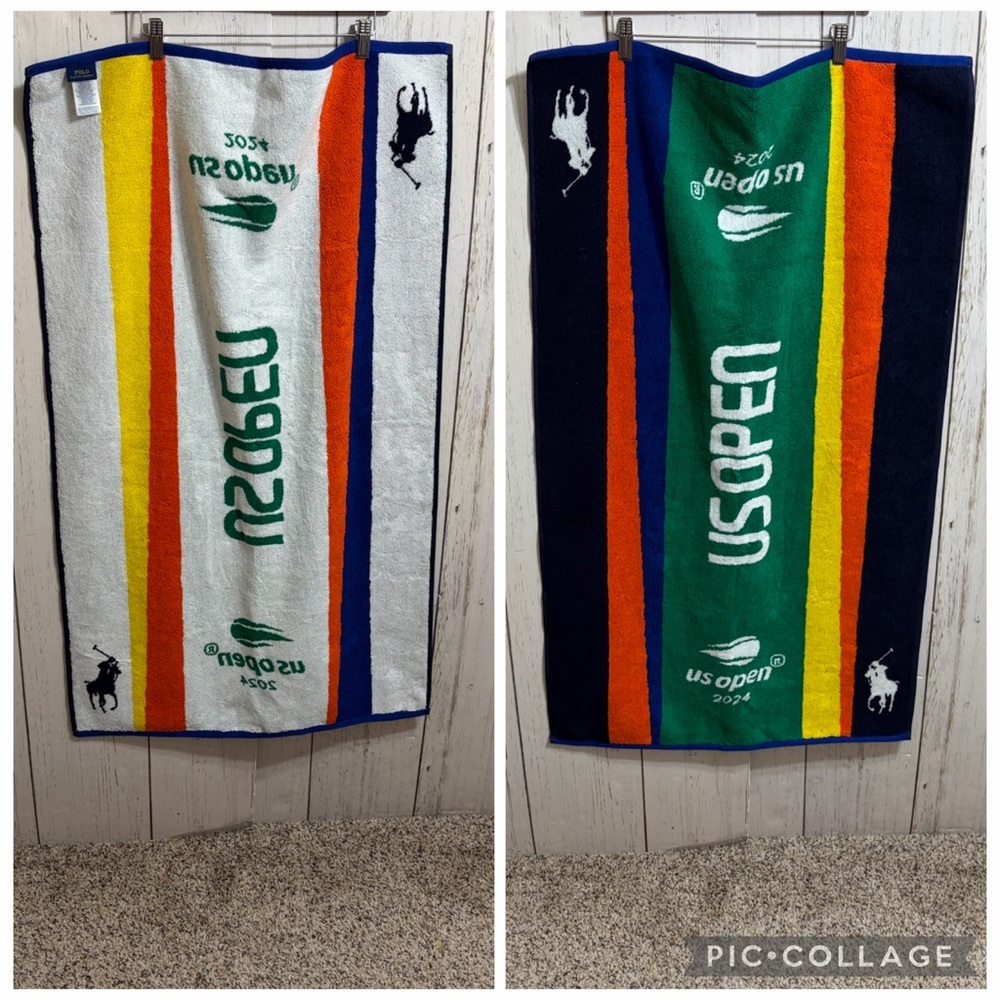 Polo Ralph Lauren Blue and Yellow Towel